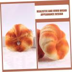 Fake Kuchen künstliche Kuchen 2 Stücke Nachahmung Flache Brot Dekorationen Für Shop Kuchen Display Prop Künstliche Kuchen Modell Prop Realistisches Essen