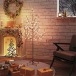 LED-Baum Kirschblüte Warmweiß 84 LEDs 120 cm