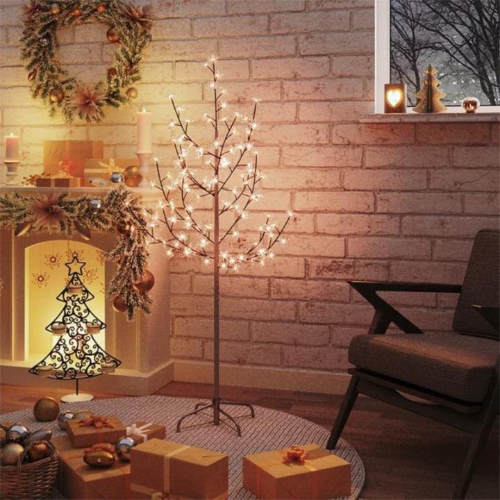 LED-Baum Kirschblüte Warmweiß 84 LEDs 120 cm