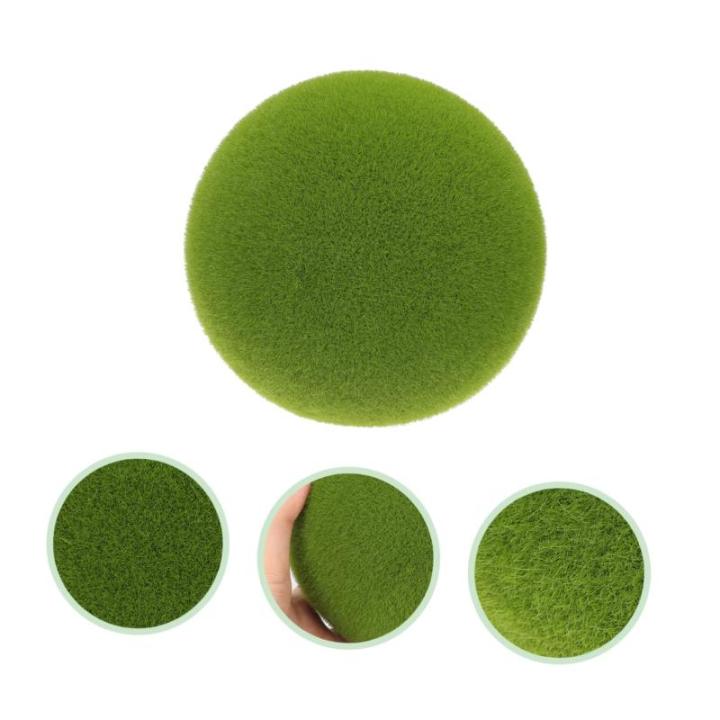 Simulierter Moosball kunstpflanze kunstplflanze Garden Decoration Room Decor for Moosball für Party Kunstmoos Kugel Dekor DIY blumenkunst versorgung Simulation Moosball Schaum
