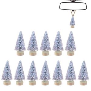 12 Weihnachtsbaum Deko Tannenbaum Für Tisch Miniaturkiefern Sisalbäume Künstlicher Christbaum Miniatur Tannenbaum Christbaum,Weihnachtsdeko