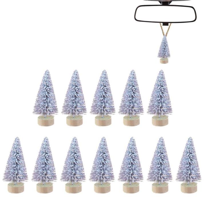 12 Weihnachtsbaum Deko Tannenbaum Für Tisch Miniaturkiefern Sisalbäume Künstlicher Christbaum Miniatur Tannenbaum Christbaum,Weihnachtsdeko