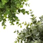 Kunstplant mini kunstplant eucalyptus rozemarijn kruiden in pot decoratie badkamer bureau keuken tuin decoratie set van 2