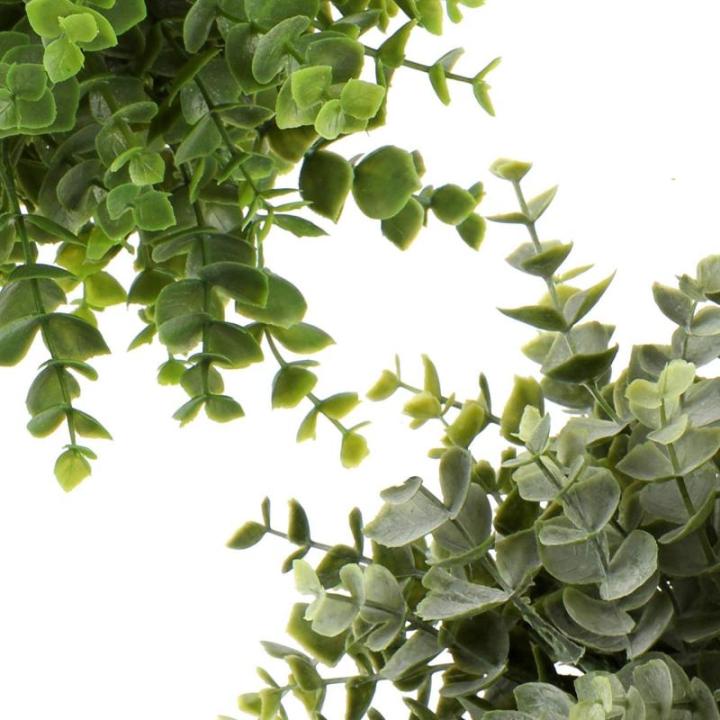 Kunstplant mini kunstplant eucalyptus rozemarijn kruiden in pot decoratie badkamer bureau keuken tuin decoratie set van 2