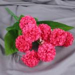 Kunstblumen wie Echt Künstliche Hortensie mit 36 Blütenköpfen Blumen Unechte Blume Künstlich Gefälschte Dekoration für Partydekoration Zuhause 0502