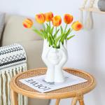 Kunstmatige tulpen (oranje, 15 stuks)