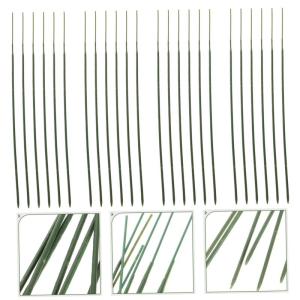 1 Satz Gefälschte Blumenstange Künstliche Für Die Dekoration Grüner Blumenstieldraht Künstlicher Pflanzenstummel Künstliche Rosen Blumen Rosenpflanze Green Plastik 100st