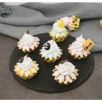 Fake Kuchen künstliche Kuchen 6 Stücke Künstliche Kuchen Realistische Simulation Nachahmung Gefälschte Lebensmittel Desserts Modell Für Geschäfte Decor Realistisches Essen