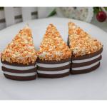 Fake Kuchen künstliche Kuchen 5PCS Gefälschte Kuchen Künstliche Schokolade Mousse Kuchen In Dreieck Form Modell Dekoration Küche Prop Realistisches Essen