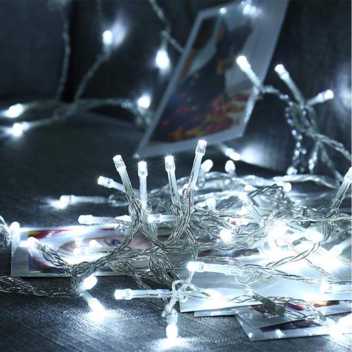 Kerstboomverlichting Wit, 20M 200 LED Lichtsnoer, Waterdicht Lichtketting, Kerstlichtsnoer, voor binnen en buiten, 8 verlichtingsmodi, Timerfuncties, Decoratie Kerstmis