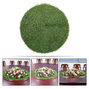 Schachtdeksel Decoratie Gazon Pluizig Rond Tapijt Placemat Van Kunstgras Rond Kunstgras Kunstgras Placemats Kunstgras Kunststof Ronde Mat