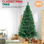 Künstlicher Weihnachtsbaum, Tanne, Bleistift, Tannenbaum, Tannenbaum, Scharnier, inklusive Ständer, Tannennadel, Weihnachtsbaum mit dicken Zweigspitzen, Weihnachtsdekoration, 180