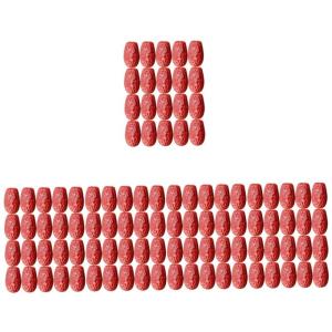 5 Sätze Simulierte Jujube Simulationsfrucht Schrankdekor Falsches Datum Vasendekor Hochzeitsdeko Hochzeits Dekoration Künstliches Rotes Datum Künstliche Jujube PVC 30 Stück * 5