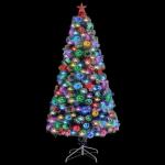 Künstlicher Weihnachtsbaum mit Beleuchtung 120 cm Glasfaser Christbaum Kunstbaum Dekobaum Tannenbaum Weihnachten Künstlicher Weihnachtsbaum für Weihnachtsdeko