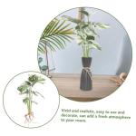 dekorative Kunstpflanze bücherregal Dekoration buchregal Dekoration künstliches Pflanzendekor kleine Kunstpflanze Baum Monstera-Dekor für den Haushalt künstliche Monstera-Pflan