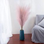 5 stks Kunstbloemen, Pampas Gras Larg Ascendant Gras Nep Bloemen Gras voor Bruiloft Boeketten Home Party Hotel Centerpieces Decoraties, Roze