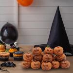 Halloween decoratie pompoen, 20 stuks Halloween mini kunstpompoenen decoratie herfstdecoratie, Halloween poppenhuis miniaturen Halloween hars pompoenen sculptuur voor Halloween par