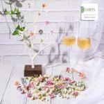 100 stuks kunstbloemkoppen, kunstmadeliefjes, bloemkoppen, stoffen bloemen, , knutselen, voor doe-het-zelf ornamenten, accessoires, handwerk
