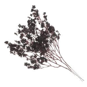 3 Stück Bündel Simulierter Schleierkrautstrauß Schleierkraut-blumenarrangement Gefälschte Schleierkrautblume Künstliche Blumen Zur Dekoration Gefälschte Schwarze Blumen Plast