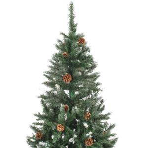 Künstlicher Weihnachtsbaum mit Beleuchtung & Kugeln 210 cm, Tannenbaum Künstlich, Christmas Tree, Tannenbaum Deko, Weihnachtsbäume, Christbaum - 3077801
