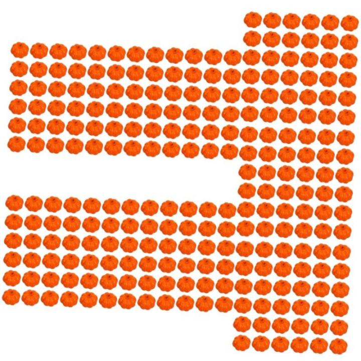 700 stuks pompoen decoratie desktop pompoen decoratie kleine realistische pompoen Halloween pompoen decoratie Halloween decoratieaccessoires PU-lijm kleine pompoen nep pompoen