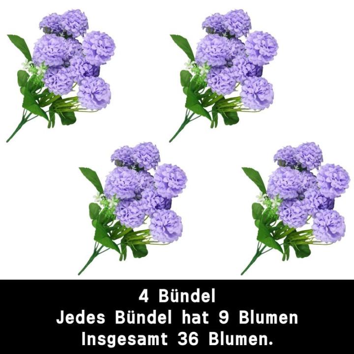Kunstbloemen, 36 stuks, grote hortensia, boeket voor bruiloft, bruid, kantoor, thuis, feest, kantoor, arrangement, decoratie, 0503