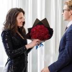 Glitzer-Rosenstrauß – Künstlicher Rosenstrauß, romantische gefälschte unsterbliche Rosenblumen | Hochzeitsstrauß, Home Party Dekoration für Freundin