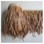 Plastic simulatie stro dak decoratie tuin decoratief houten huis kunststro paviljoen PVC nep stro plastic simulatie stro kunststro (kleur: kleur 7, maat: 0,5 x 4 m)