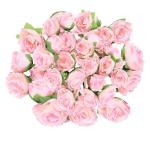 , bloemen, rozenkoppen, , kleine decoratie, voor bruiloft, feest, decoratie, knutselen, 100 stuks
