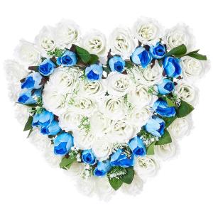 Künstliche Blumensträuße, künstliches Rosenarrangement für Hochzeit, Tafelaufsatz, Valentinstag, Dekoration, Foto-Requisiten