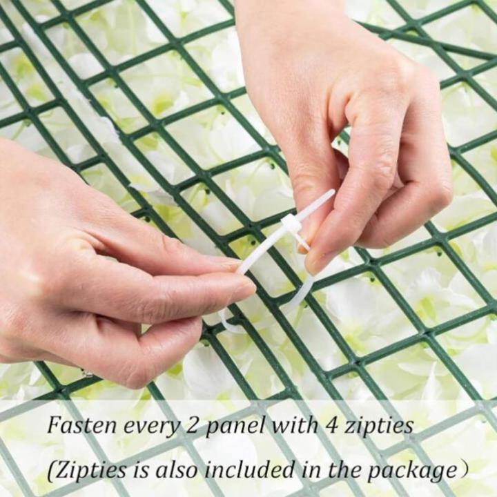 Künstliche Blumen-Wand, Für Hochzeit, Party, Draußen, Drinnen, Garten, Hinterhof, Wanddekoration, Rot(Color:6pcs)
