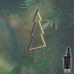 LED-Baum 180 LEDs, 51 cm hoch, mit Bodenstecker, Tannenbaum Outdoor S
