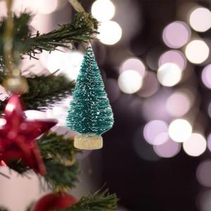 12 Weihnachtsbaum Deko Künstliche Mini-Weihnachtsbäume Aus Sisal,Miniatur Tannenbaum Baum Für Handwerk, Dekoration, Tischdekoration Miniatur Tannenbaum