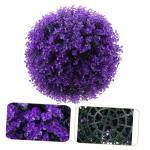 4 Stück Eukalyptus-grasball Künstliche Grünpflanzen-dekorationskugeln Decke Grasball Lavendel Formschnitt Ball Simulation Formschnittbälle Künstliche Zimmerpflanzen Plastik Vi