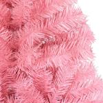 Christbaum künstlich,USB Weihnachtsbaum,Tannenbaum,Künstlicher Weihnachtsbaum mit Ständer Rosa 180 cm PVCchristmas Tree,Weihnachtsbaum mit Beleuchtung,
