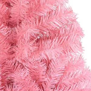 Christbaum künstlich,USB Weihnachtsbaum,Tannenbaum,Künstlicher Weihnachtsbaum mit Ständer Rosa 180 cm PVCchristmas Tree,Weihnachtsbaum mit Beleuchtung,