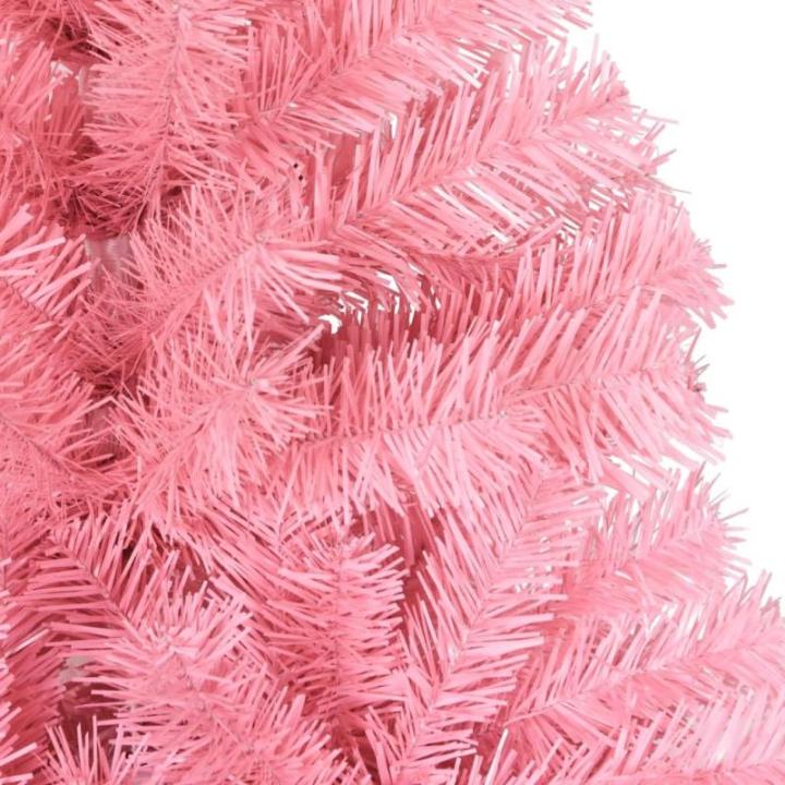 Christbaum künstlich,USB Weihnachtsbaum,Tannenbaum,Künstlicher Weihnachtsbaum mit Ständer Rosa 180 cm PVCchristmas Tree,Weihnachtsbaum mit Beleuchtung,