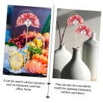 2St Blumenstab würfelunterlage einhelll LEDs Leuchtmittel lichtwärts Beliebt DIY-Fan-Pick 2022 Cupcake-Picks Material für Blumenarrangements fächerförmiges Dekorpick Plastik 