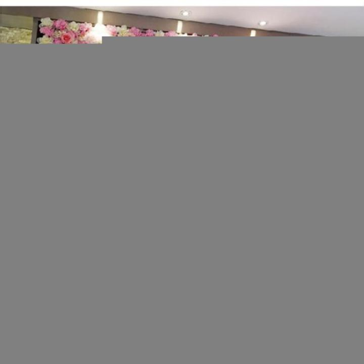 1 stuk 40 cm x 60 cm bloemenwandpaneel, , wandpaneel, bloemen, achtergrond, voor bruiloft, verjaardag, feest, woondecoratie, wanddecoratie, wit D