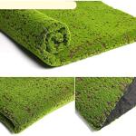 Künstliche Moosmatte, künstlicher Rasenteppich, künstlicher Moosrasen, realistischer Rasenteppich, Hochzeit, Weihnachten, Balkon, Garten, Rasenteppich, Moosmatte für Zuhause, T
