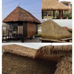 Simulation Thatch Tile Plastic Natural Wild Fake Straw Artificial Fake Thatch Straw Dekoration Bauernhaus Traufe Stroh Pe Flame Retardant Plastic (Farbe: Farbe 1,Größe: 0,5 x 2 m