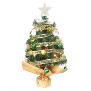 Mini 60/90cm Künstlicher Weihnachtsbaum Mit LED Beleuchtung, Weihnachtsbaum Künstlich Klein, Weihnachtsbaum, Mini Tischplatte Tannenbaum für Weihnachtsdeko (Stil 1, 60cm)