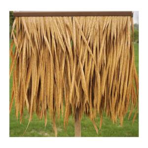 Kunststoff Simulation Strohfliese Künstliche Stroh Pavillon Dachdekoration Gefälschte Stroh Dauerhafte Simulation Strohfliese Für Die Dekoration Hawaiian Feel Hut (Farbe: Gelb A