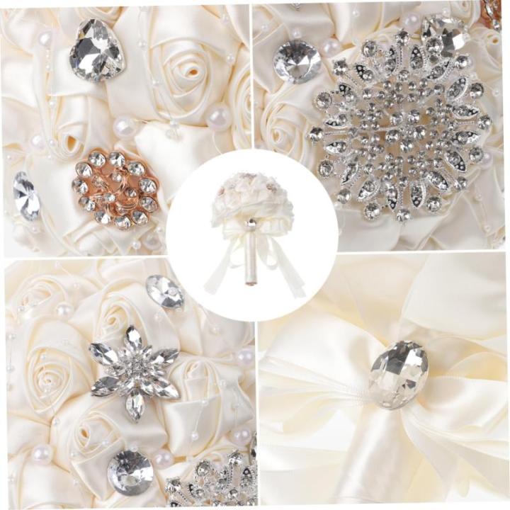 1Stk Braut Brautjungfern Blumensträuße künstlicher Brautstrauß Rosenstrauß hochzeitsdeko hochzeits Dekoration brautkleid Braut Hochzeitsstrauß Braut Rose