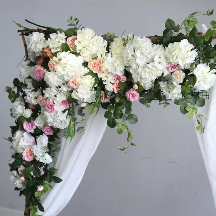 20 stuks , , namaakmini-bloemen van zijde, voor woondecoratie, bruiloften (wit)