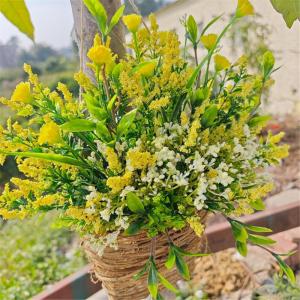 Stilvolle Wanddekorationen Künstliche Blumen Kranz Geeignet für Verschiedene Einstellungen