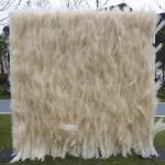 Simulierte Schilfwand Pampasgras Wand Stoff Hintergrund Blumenwand Hintergrund Wand Für Foto Hintergrund Home Party Hochzeit Hintergrund(2.4 * 2.4m/7.8 * 7.8ft)