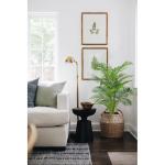 Kunstbaum Palme Kunstpflanze Tropische Kunstpalme Künstliche Pflanzen Groß Zimmerpflanzen Deko für Wohnzimmer Büro Schlafzimmer Haus, 140CM