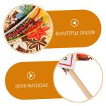 2St Blumenstab Blumenarrangement spaß zweige einhelll heusgen guci künstliche Blumenstiele fächerförmige Spitzhacke fächerförmiges Blumendekor Blumenstrauß-Stick Plastik Gol