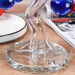 Kristallen appelboom mooie glaskristal appelboom met 36 ​18 12 stuks appels Fengshui handwerk kerstmas boom hangende versiering huiswarmte geschenken-azul._18 hangt 30mm appel